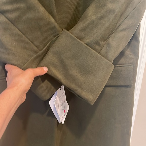 Zara Manteco Wool Scarf Coat ZW collection - Picture 15 of 16